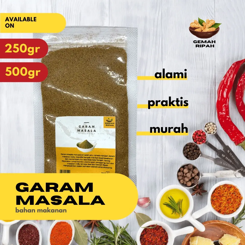 Garam Masala 250gram 500gram 1kg Garam Masala